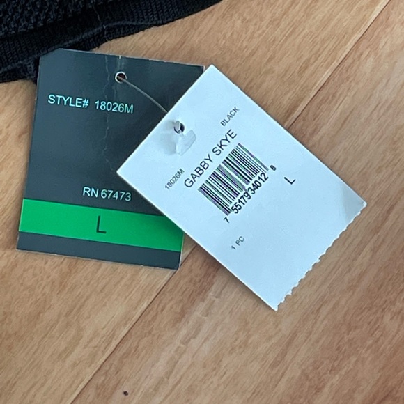 Gabby Skye Bell Sleeve Fit Flare Sweater Women's Dress - Picture 6 of 6